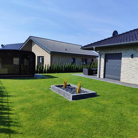 Ferienhaus Devilina Mit Sauna Am Harkebruegger See Barssel  Esterno foto